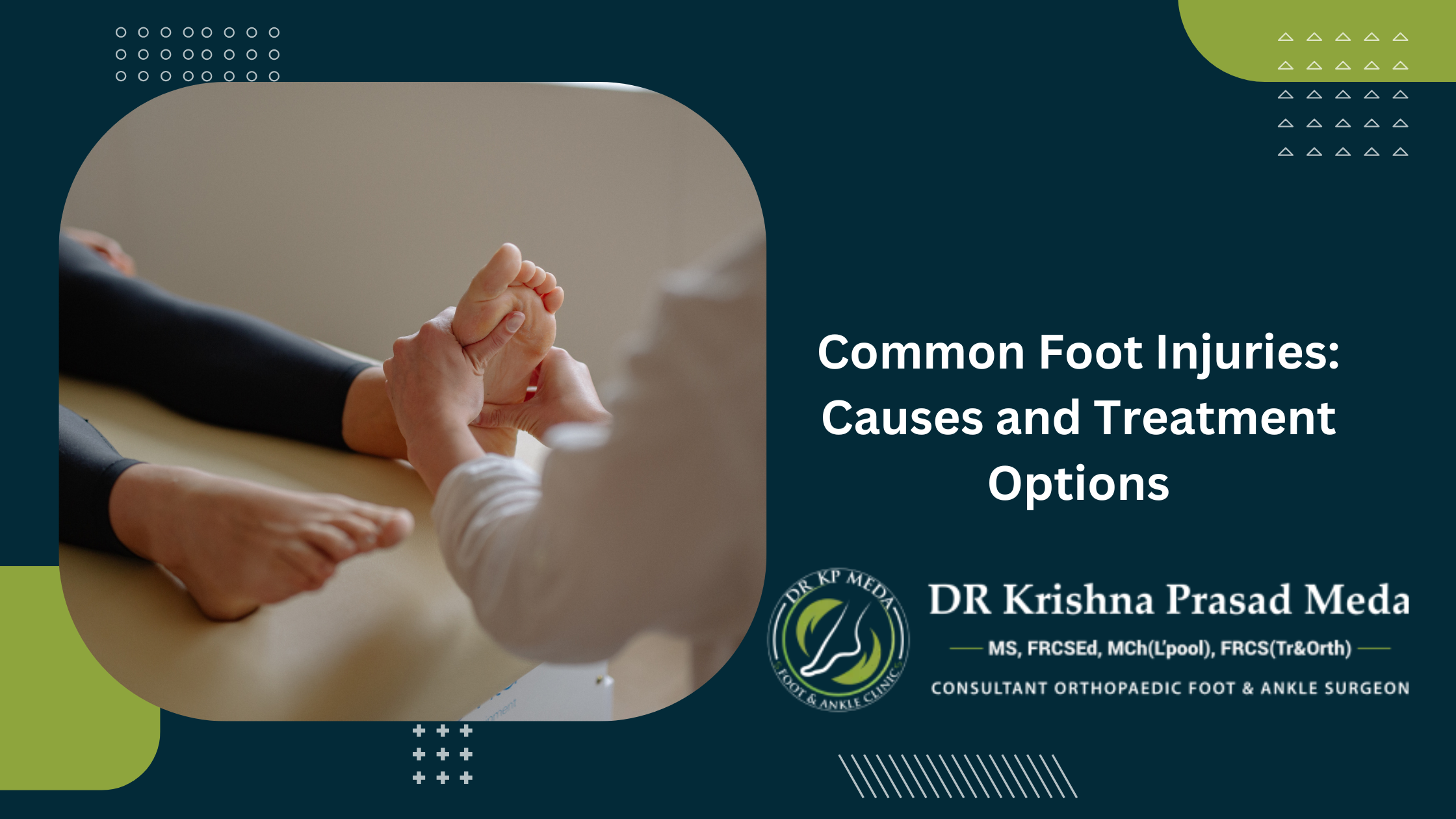 Common Foot Injuries Causes and Treatment Options