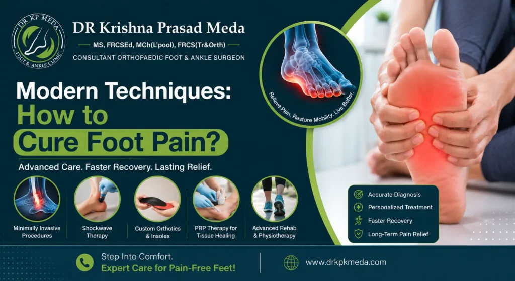 Modern Techniques: How to Cure Foot Pain?